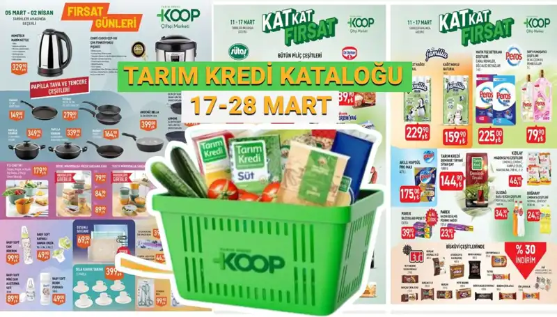 Tarım Kredi Kooperatif Marketleri'nde Kaçırılmayacak İndirimler Başladı!
