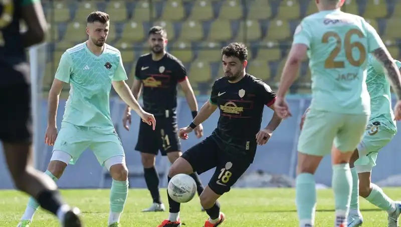Esenler Erokspor-Amed Sportif Maçında Sürpriz Beraberlik: 1-1
