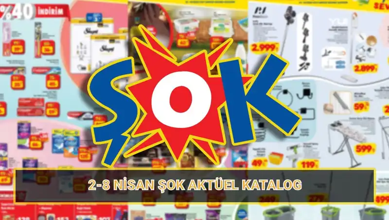ŞOK 2-8 Nisan Katalogu: Temizlikte Yenilik Arayanlar İçin Fırsatlar