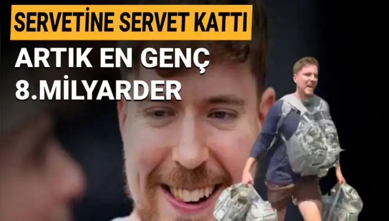 MrBeast: En Genç Milyarder Olma Yolunda 1 Milyar Doları Aştı!