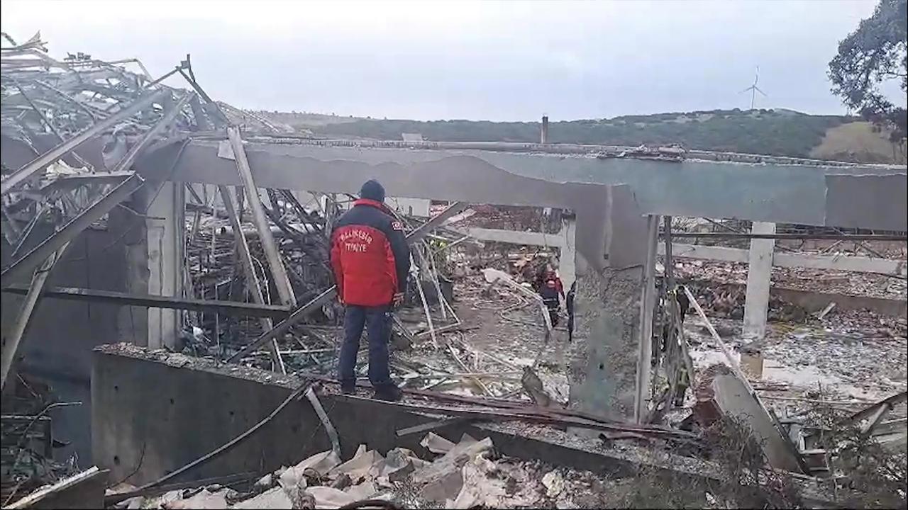 Patlayıcı Madde Fabrikasında Patlama!
