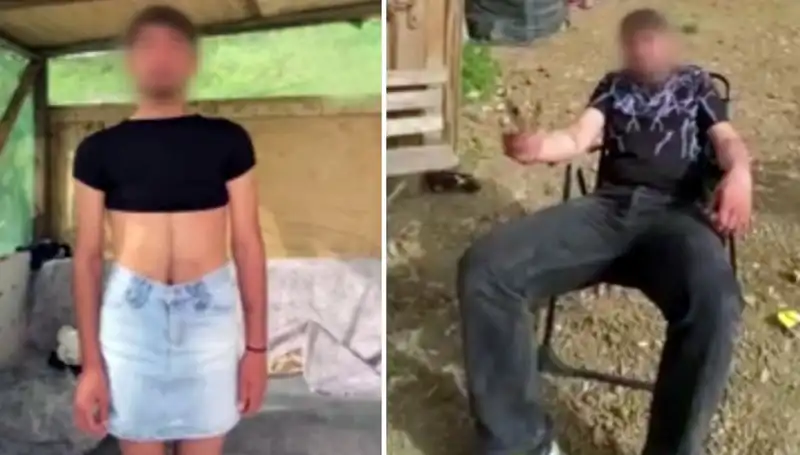 Hırsızları Yakalama Anı: Kadın Kıyafeti Giydirip Video Çektiler!
