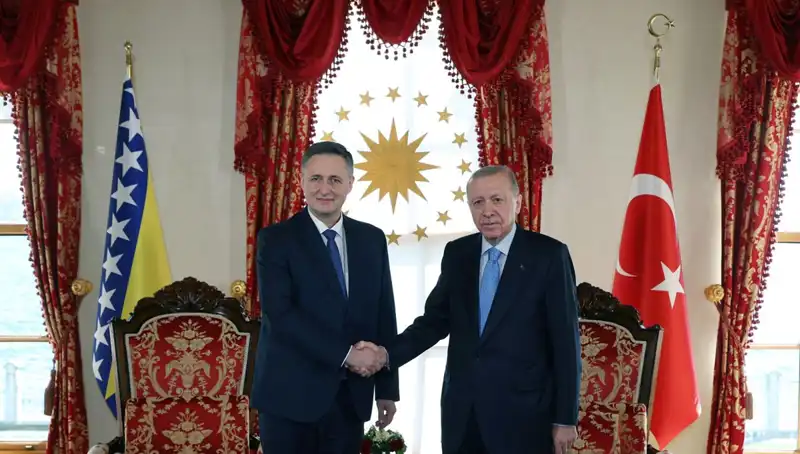 Cumhurbaşkanı Erdoğan, Bosna-Hersekli Yetkili Becirovic ile Tarihi Buluşmayı Gerçekleştirdi