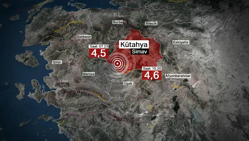 Kütahya'da Deprem Alarmı: İki İlçede Okullar Tatil Edildi