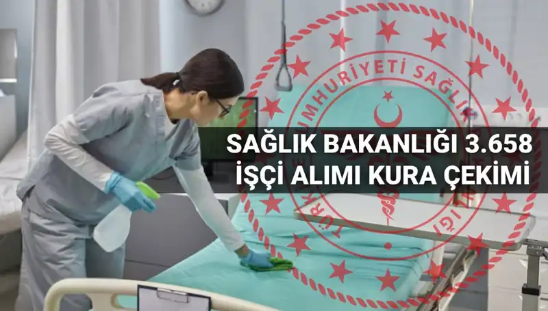 Sağlık Bakanlığı 2025’te 3.658 İşçi Alımını Belirleyecek Kura Takvimi Açıklandı