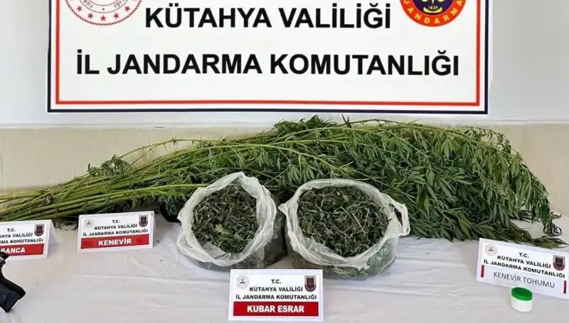 Kütahya'da Narkotik Operasyonu: Uyuşturucu Ticareti Yapan Bir Kişi Yakalandı