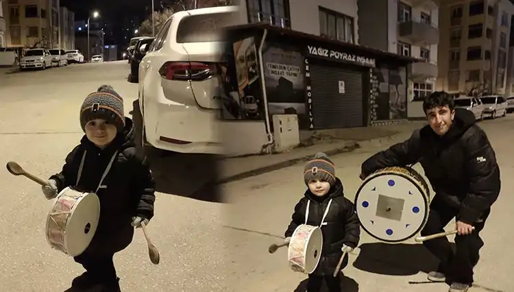 Türkiye'nin En Küçük Ramazan Davulcusu, Yüreklere Dokunuyor!