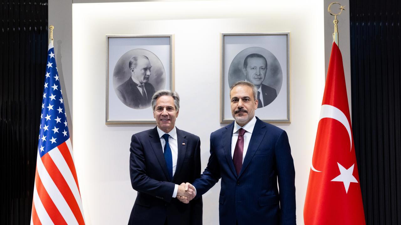 Bakan Fidan, Blinken ile Güvenlik Konularını Görüştü