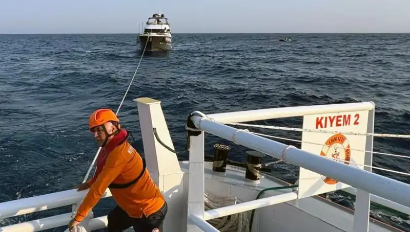 Marmaris Açıklarında Kaybolan Tekne İçin Kurtarma Operasyonu Başarıyla Tamamlandı