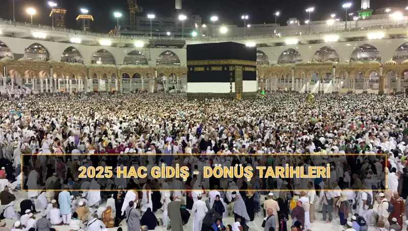 Hac 2025: Gidiş ve Dönüş Tarihleri ile Fiyatlar Hakkında Her Şey