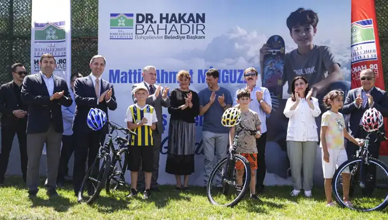 Bahçelievler'de Gençler İçin Heyecan Verici Bir Alan: Mattia Ahmet Minguzzi Skate Parkı Açıldı