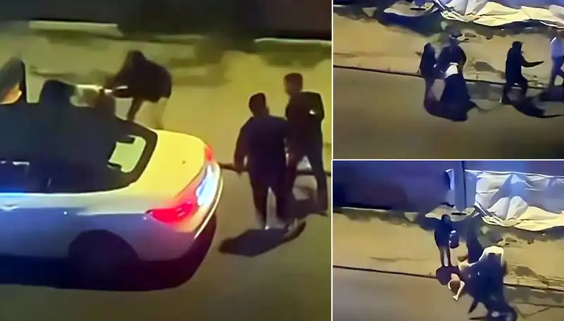 İstanbul’da Sokak Ortasında Kadına Şiddet: Güvenlik Kameraları Her Şeyi Kaydetti