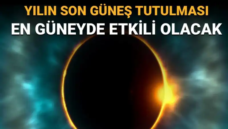 Yılın Son Güneş Tutulması: Eylül'de Ay Güneş'i Örtecek!