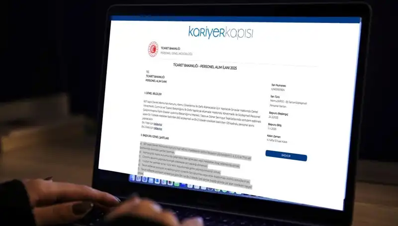 Ticaret Bakanlığı 2025'te 988 Personel Alımı İçin Başvuru Tarihleri ve Şartlar Açıklandı
