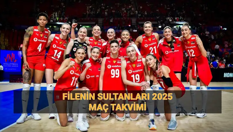 2025 Filenin Sultanları: A Milli Kadın Voleybol Takımı'nın Maç Takvimi Açıklandı