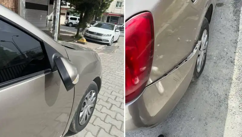 Motosikletli Maganda, Otomobil Aynasını Kırdı: Mahallede Kavga İhbarı