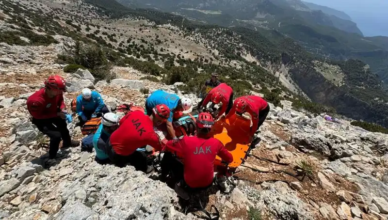 Fethiye'de Korkunç Olay: Paraşüt Kayalıklara Düşerek İki Can Gitti
