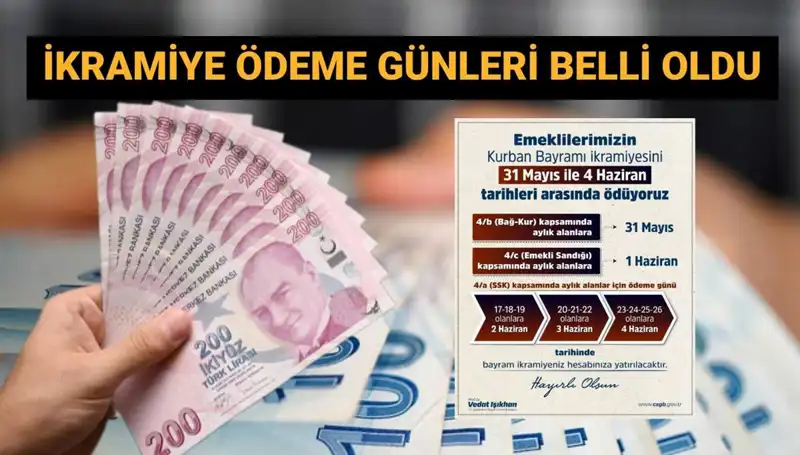 Emeklilere Bayram Müjdesi: İkramiyeler Hesaplara Geçiyor!
