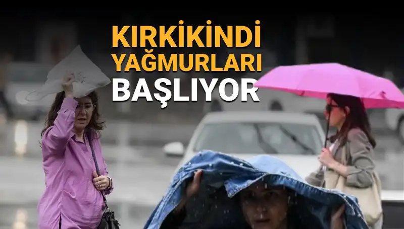 Kırkikindi Yağmurları Kapıda: Hafta Sonu Hava Durumu Nedir?